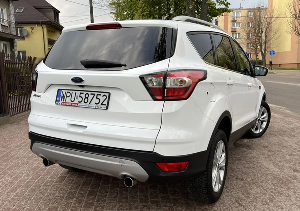 Ford Kuga cena 61700 przebieg: 198555, rok produkcji 2017 z Olsztynek małe 704